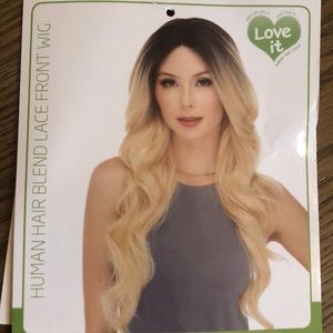 Ombré lace front wig